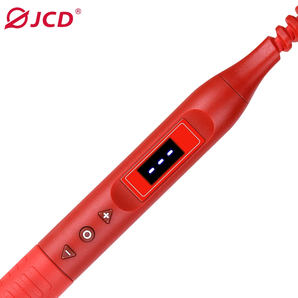 Imagem -03 - Jcd 80w Ferro de Solda 908u Atualização Multi-função Botão Temperatura Ajustável Estação de Solda Lcd Iluminação Display Ferro 908s