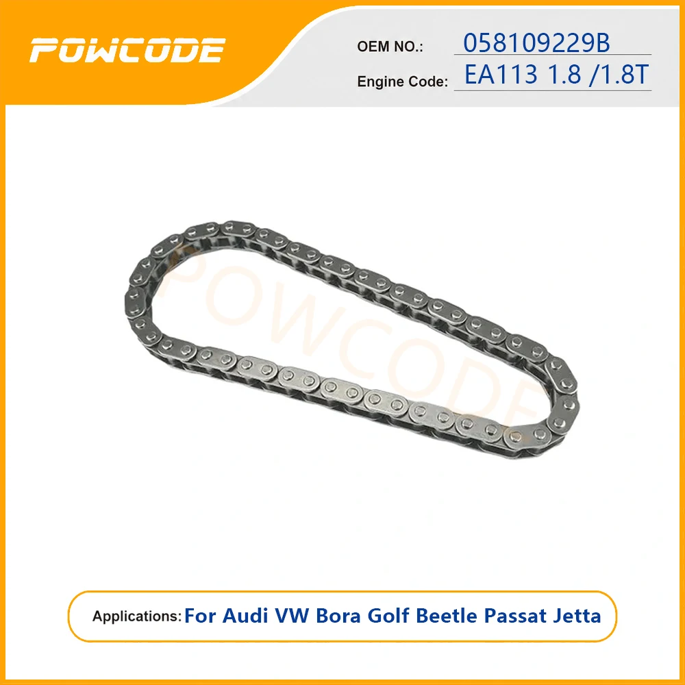 Engine Timing Chain For Audi A3 A4 A6 TT VW Bora Golf Beetle Passat Jetta 1.8L 1.8T OE 058109229B