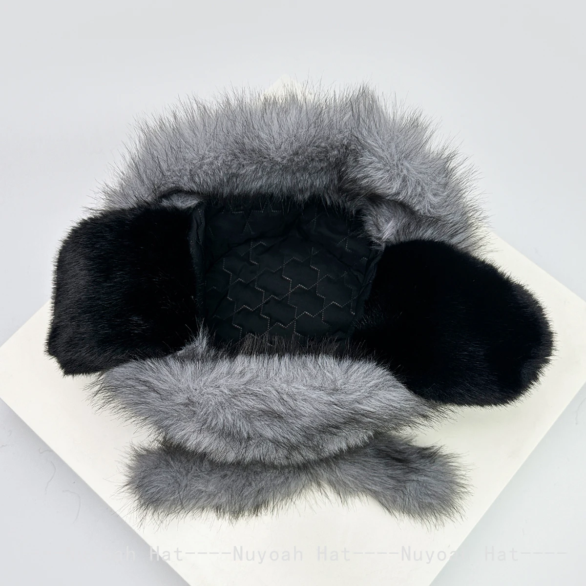 الخريف والشتاء جديد إمرأة الصلبة ليوبارد طباعة أفخم القبعات الدافئة في الهواء الطلق ظلة حزام صياد قبعات الموضة تنوعا عادية #6