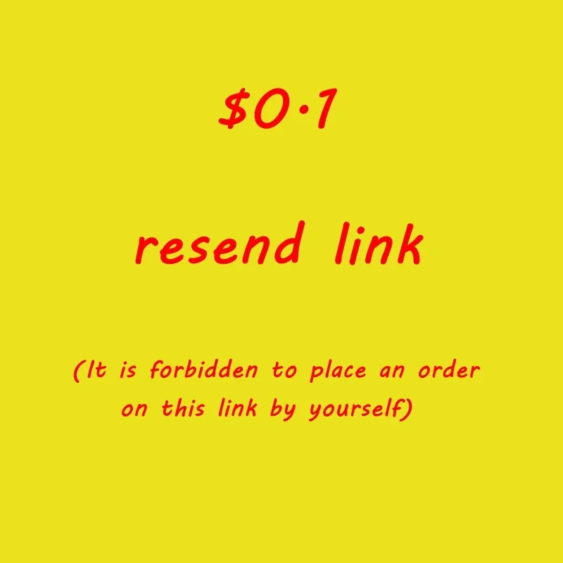 Link for resend/payback , make a new order 0.1 usd for a money back thank you