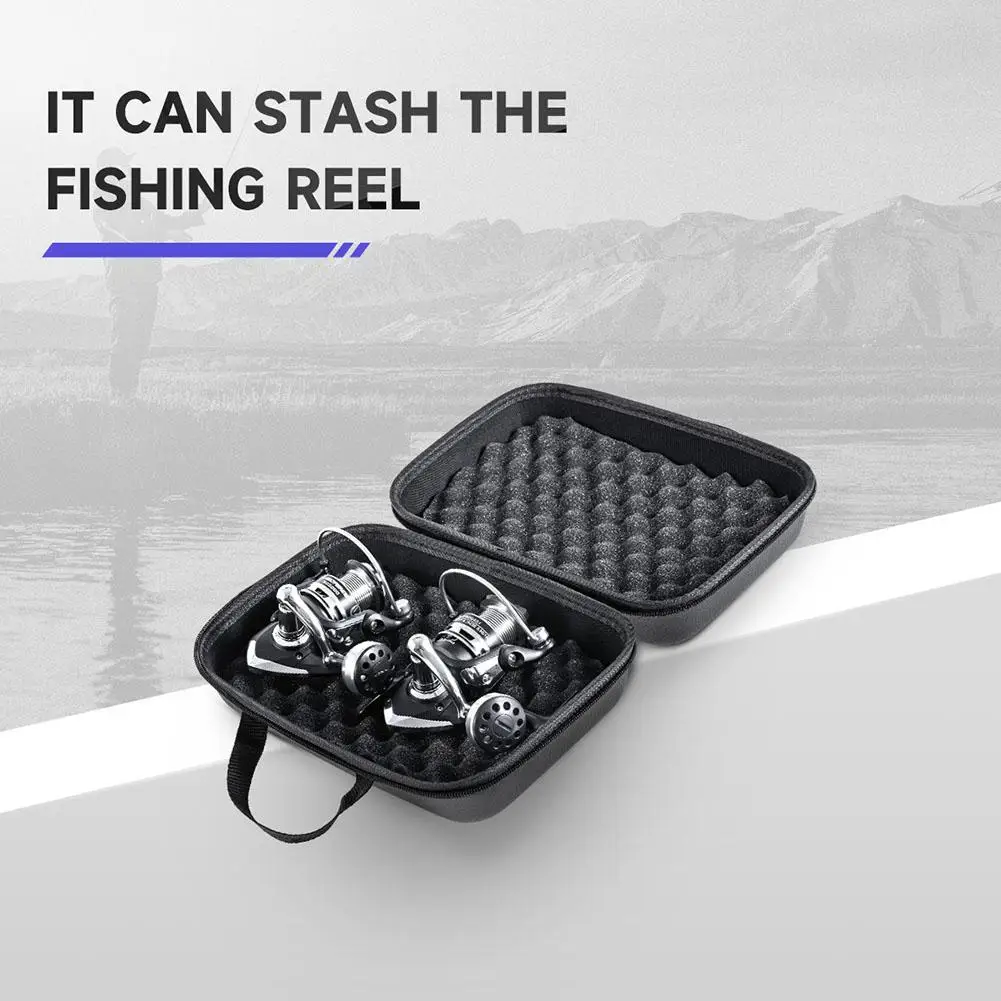 Fishing Reel Bag Shockproof Spinning Reel Protective Cover Fishing Tackle Storage Case For Spinning Trolling Reel