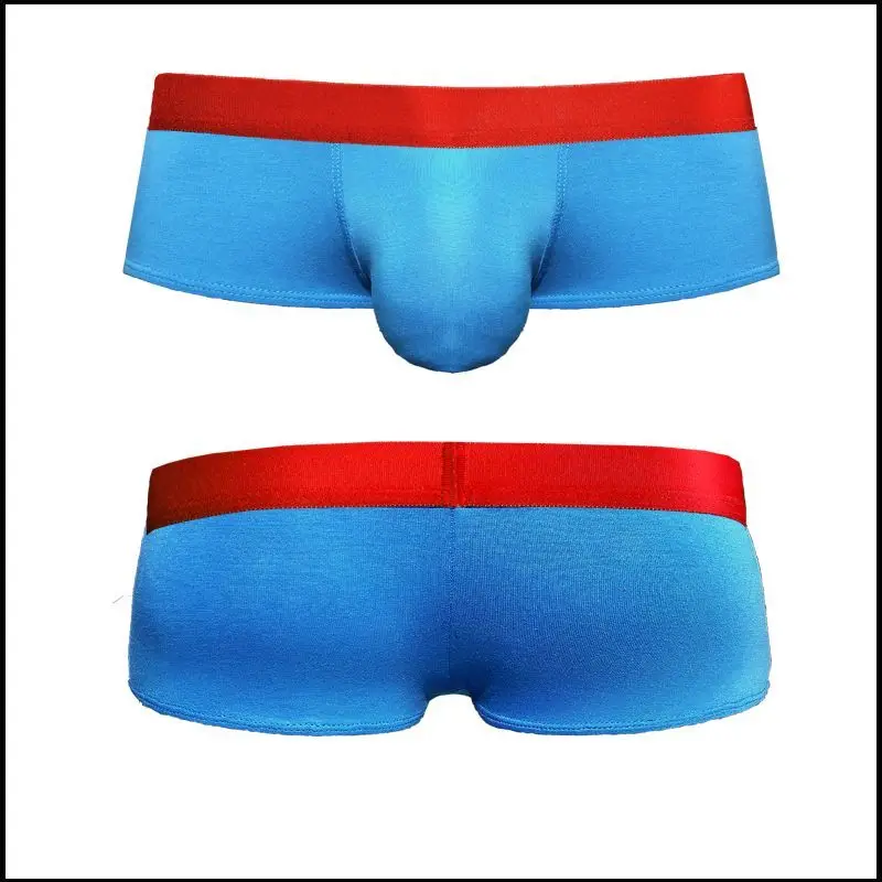Low Waist Man Bulge Penis Pouch Underwear Big Cock Boxers Gay U-Convex Dick Boxers Enhance Sexy Lingerie Underpants Sex Briefs