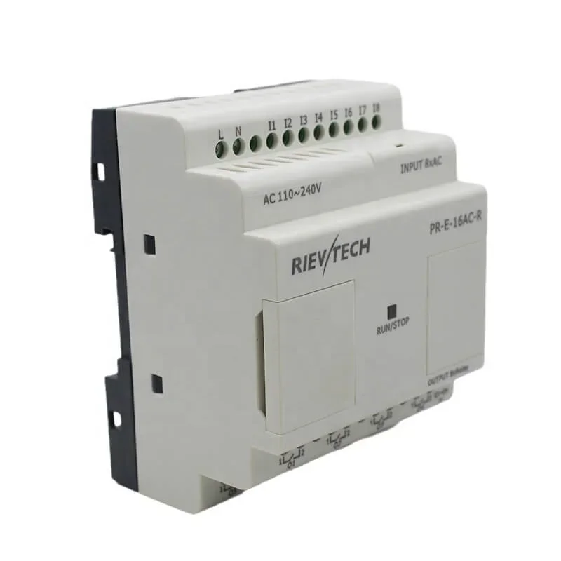 Rievtech Hot sale in stock PLC PR-E-16AC-R Programmable Logic Control Systems PLC