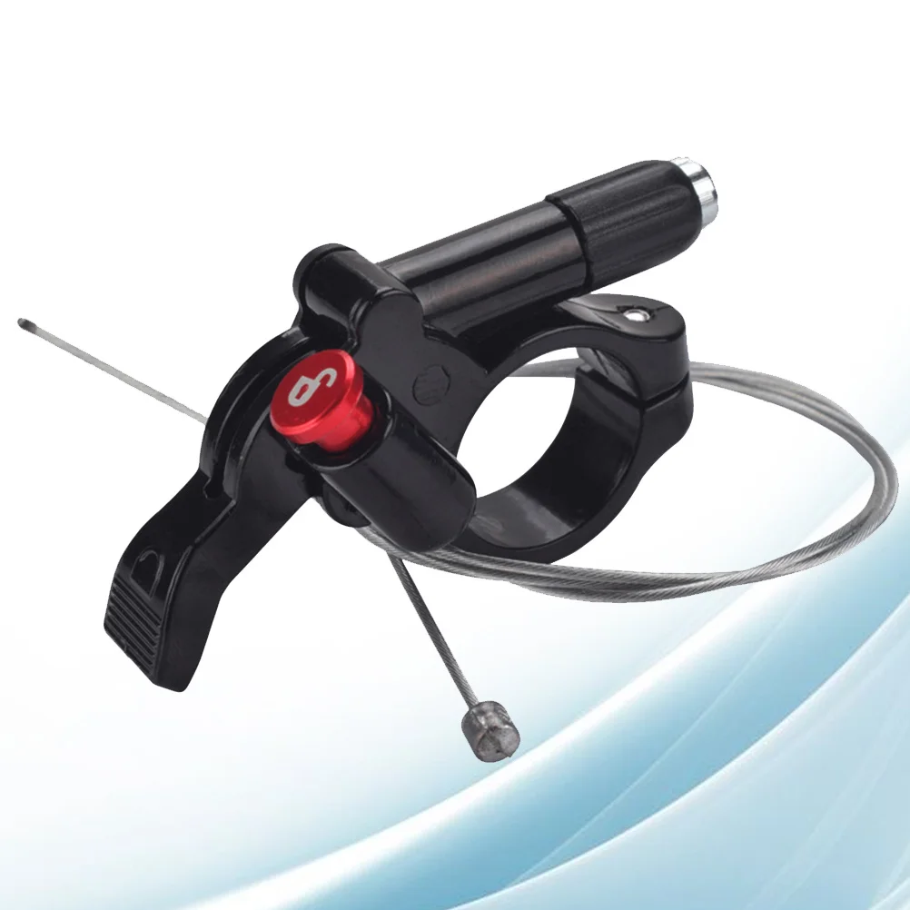 

Front Fork Wire Controller Aluminum Alloy Durable Universal Bike Wire Lock Switch Cable Core Easy Wipe Clean