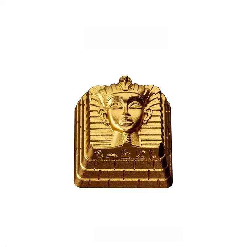 Pharaoh Custom Metal Keycap, Backlit Artisan Keycap Figurine for Computer Desktop Decor