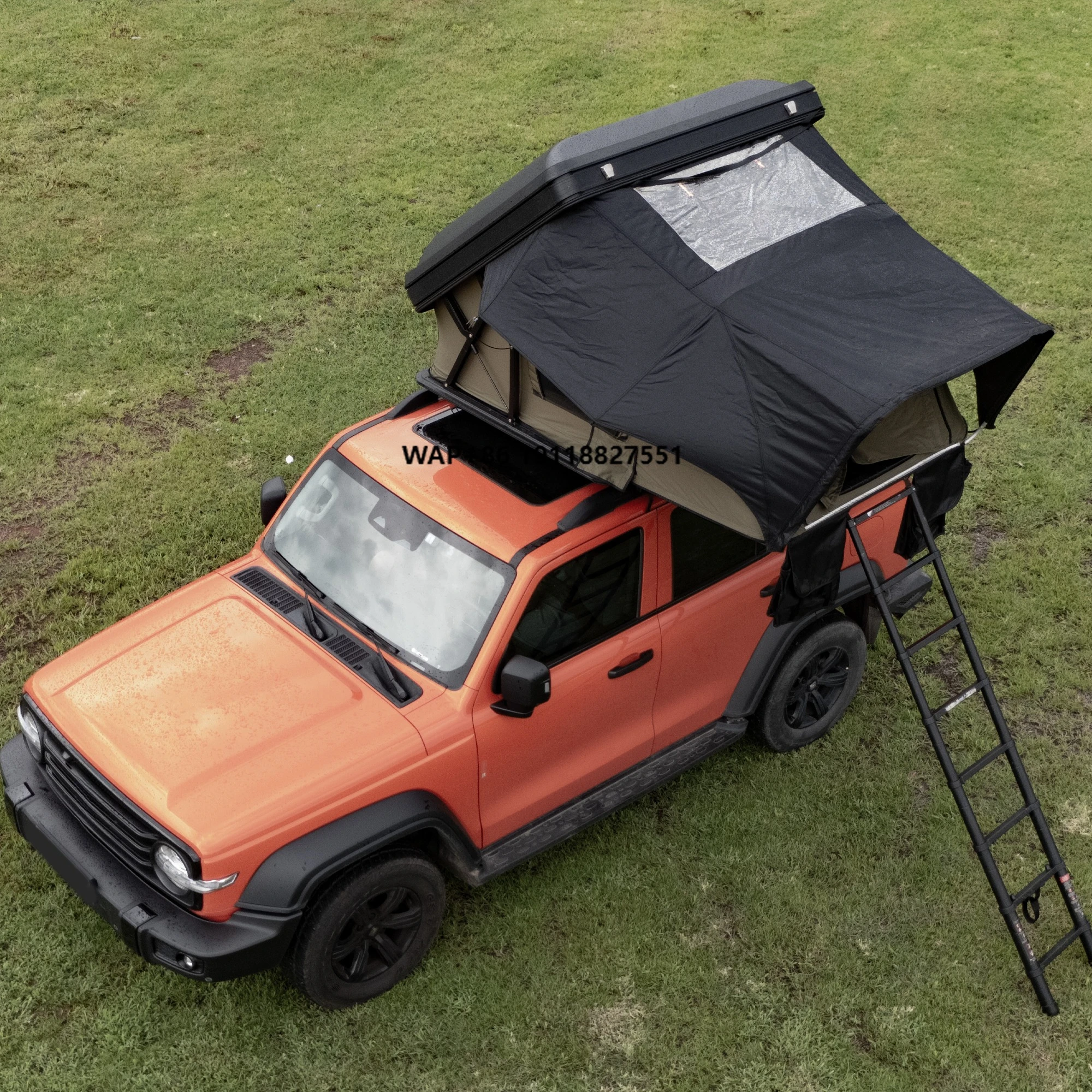 

Hard Shell Rooftop Tent Outdoor Car Camping Tent Aluminum Hardshell Roof Top Tents