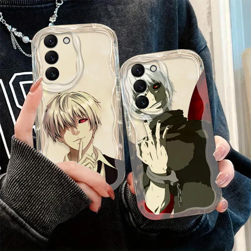 Anime Tokyo Ghoul Cool Cover For S21 S23 S24 Ultra Plus FE A55 A35 A25 A05S A54 A53 A52 A33 A32 Wave Oil Phone Case