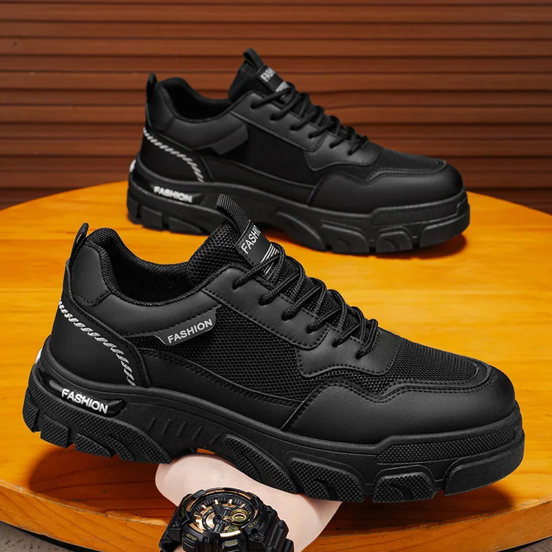 Fashion Men Professional Running Shoes Lightweight and Breathable Sneakers Lace Up Outdoor Sports Tennis Shoes New Casual Shoes