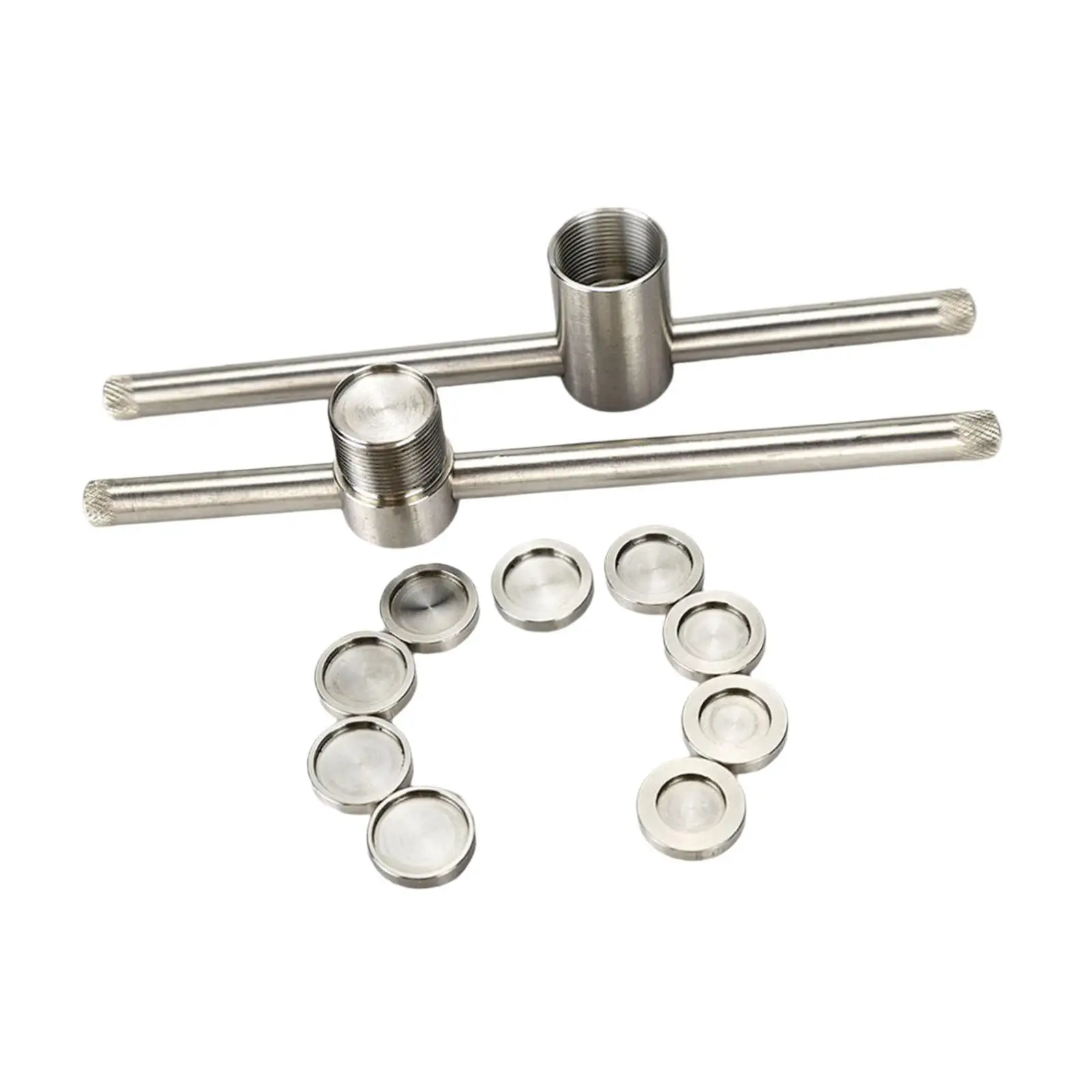 Strumento per pressa con punta per stecca Strumento per testa di pressione per stecca Robusto strumento per modellare la punta della stecca da biliardo