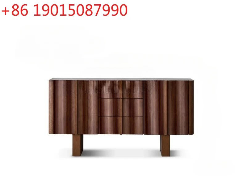 

Medieval furniture French retro dining side storage cabinet Living room storage wall side cabinet