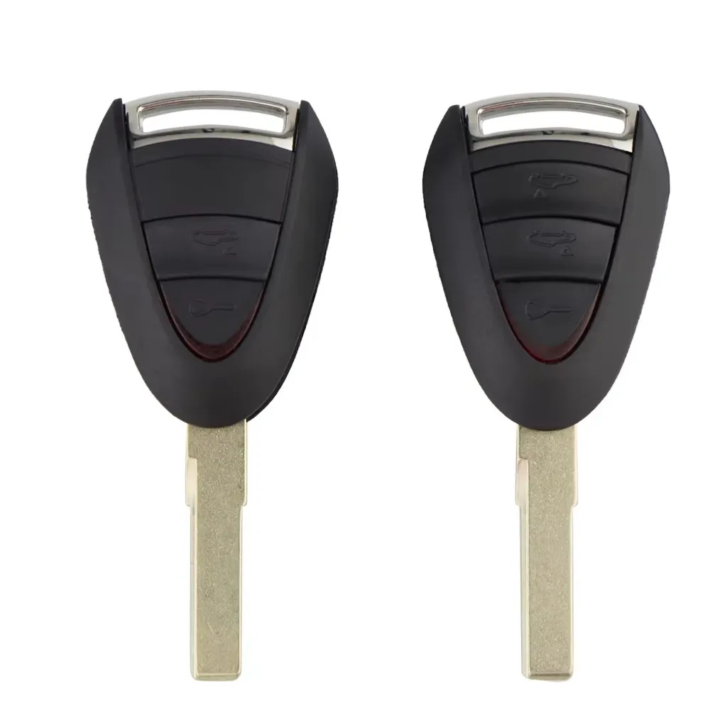 YIQIXIN Remote Car Key Shell For Porsche Boxster S 2S 4S Turbo For Cayman 911 987 996 997 Carrera 911 Targa 2005-2010