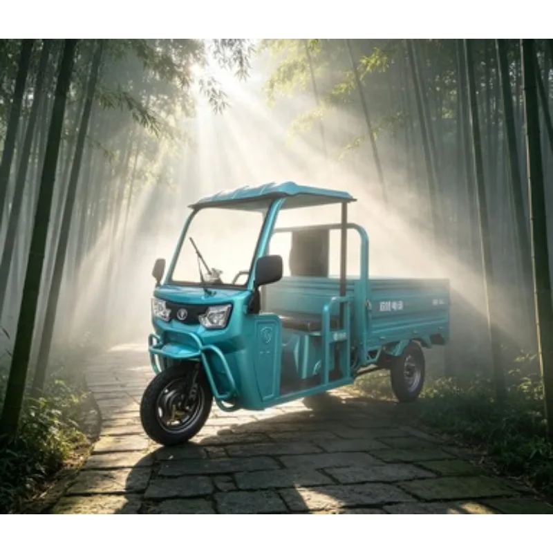 60V 650W Electric Cargo Tricycle Open Body 500kg Payload 3 Wheel for Orchard and Farm Product Delivery Sale