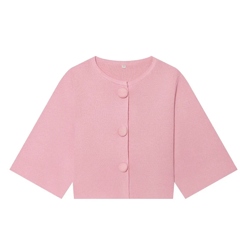 Thumbnail 3 - #17 Trending Womens Cropped Knit Sweaters Right Now
