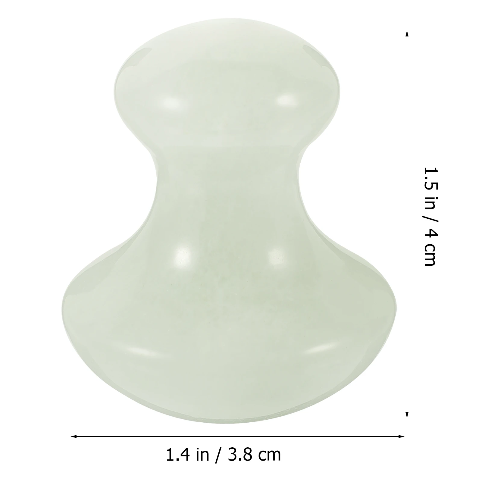 

1Pcs Green Mushroom-Shaped Facial Scraper Gua Sha Massager for Face Back Massage Promotes Skin Suppleness Blood Flow Relief