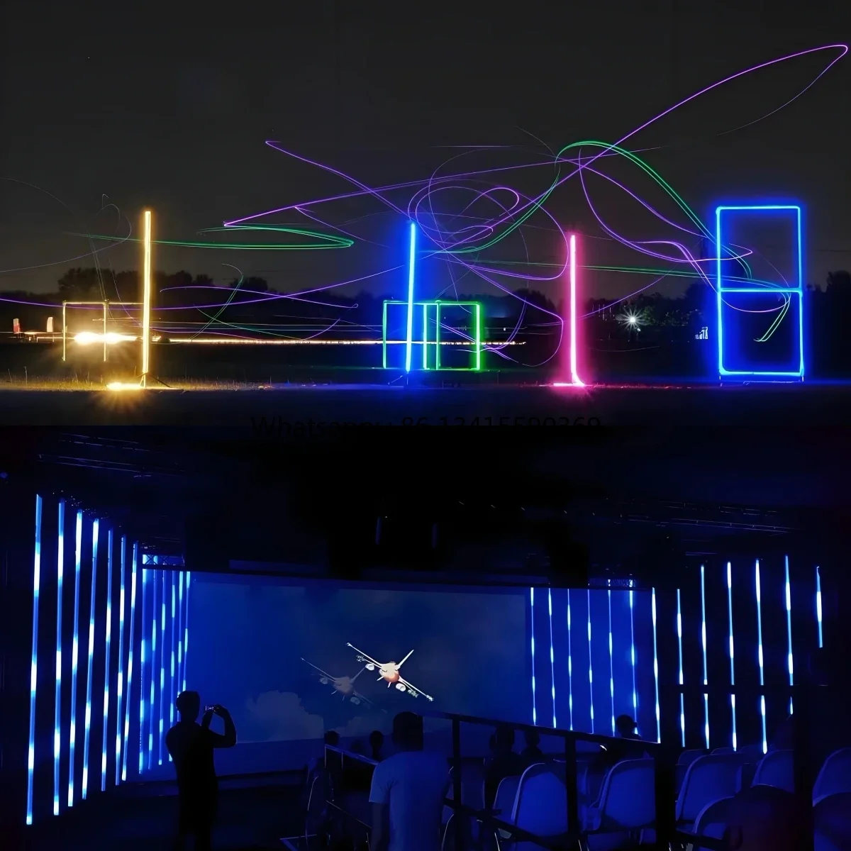 

Stage Event Lighting Bar DJ Ceiling DC12V/24V SK6812 RGB RGBW Led Pixel Tube Led Lights for Night Clubs Stage Lights