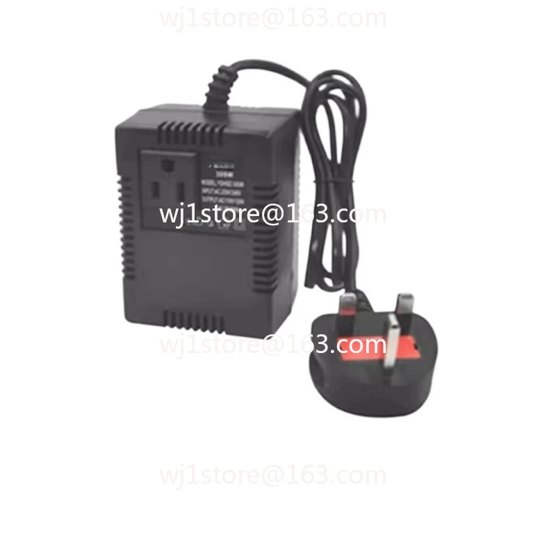 New 220-110V200W British plug 220V to 110V power conversion transformer