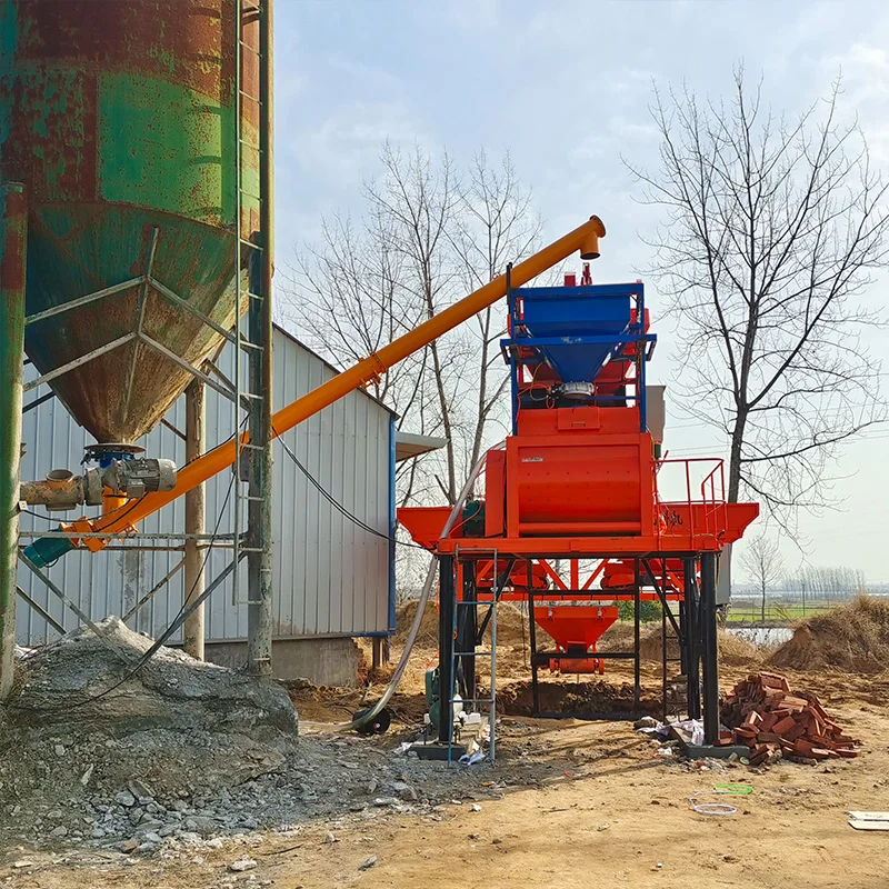 Stationary Belt Feed Ready Mix Concrete Plant 240m3h Ultra High Capacity Automatic Mixing Machinery Equipment For Marine Harbor