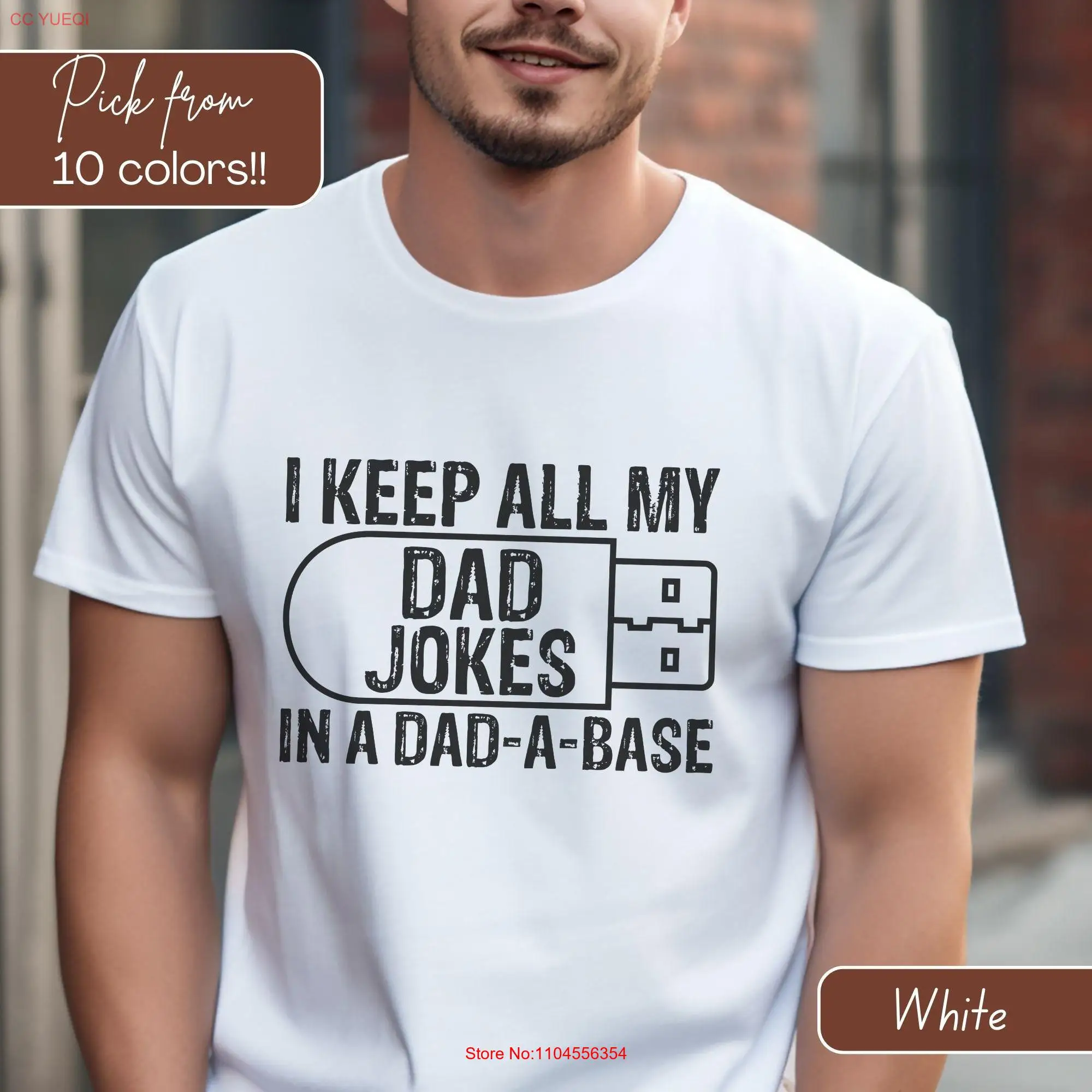 funny dad who loves to tell jokes a base shirt casual mens clothing for everyday use gifts fathers day