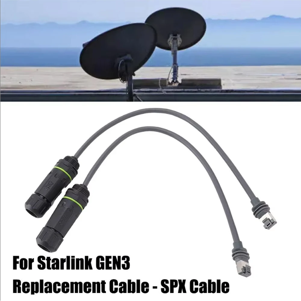 

For SPX Cable RJ45 Connector Suitable for StarLink Gen3 Replacement Cable High-speed Data Transmission Wear Resistant Plug