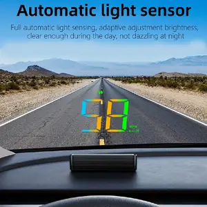 Neues Kopf -Up -Display für HUD M2S -Auto, Speed Windshow Slander -Projektor, automatische Lichterkennung, Kilo -Geschwindigkeitseinheit Display 10 Hauptverkaufsmeile Leuchtturm für Corsa - №10