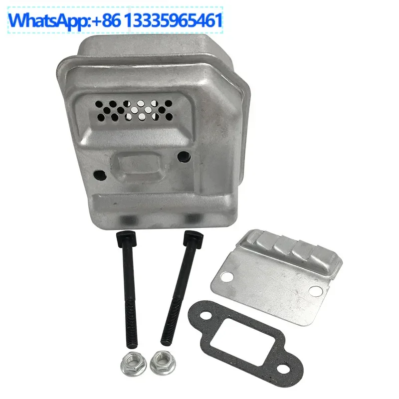 

10PCS Applicable to STIHL MS170 180 017 018 muffler, exhaust pipe assembly, screws, paper pad