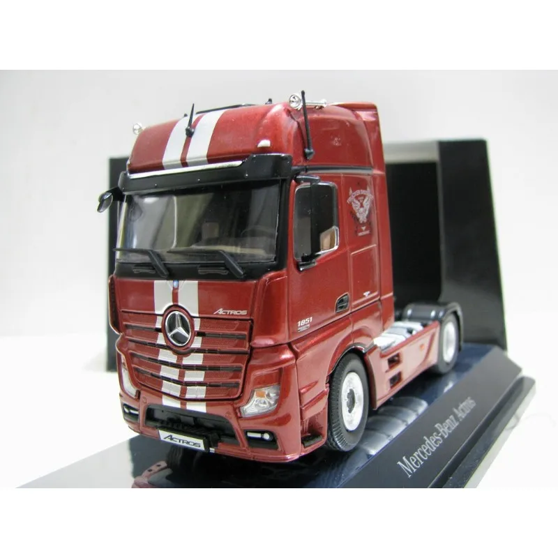 

Paint Surface Defects Diecast NZG 1:50 Scale BENZ Actros Trailer Alloy Car Model