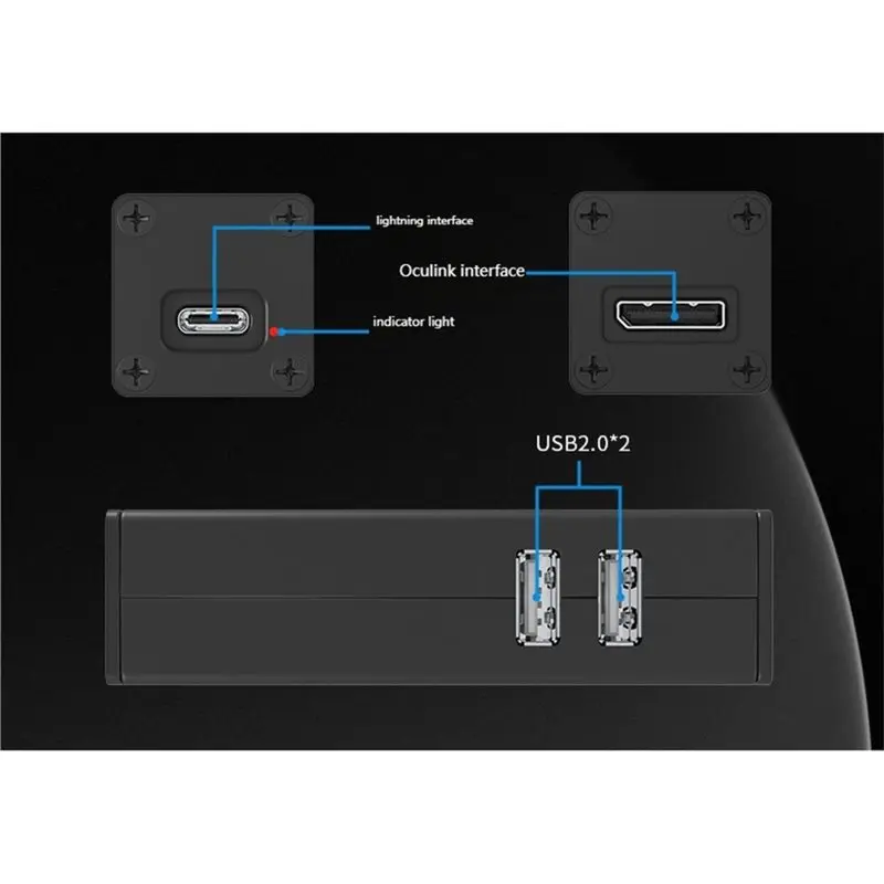 X64A-T4 Oculink Thunderbolt4 USB4 Adapter Laptop Notebook