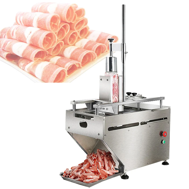 220V/110 Electric Slicer Household Lamb Slice Meat Slices Bread Hot Pot Desktop Meat cutting machine