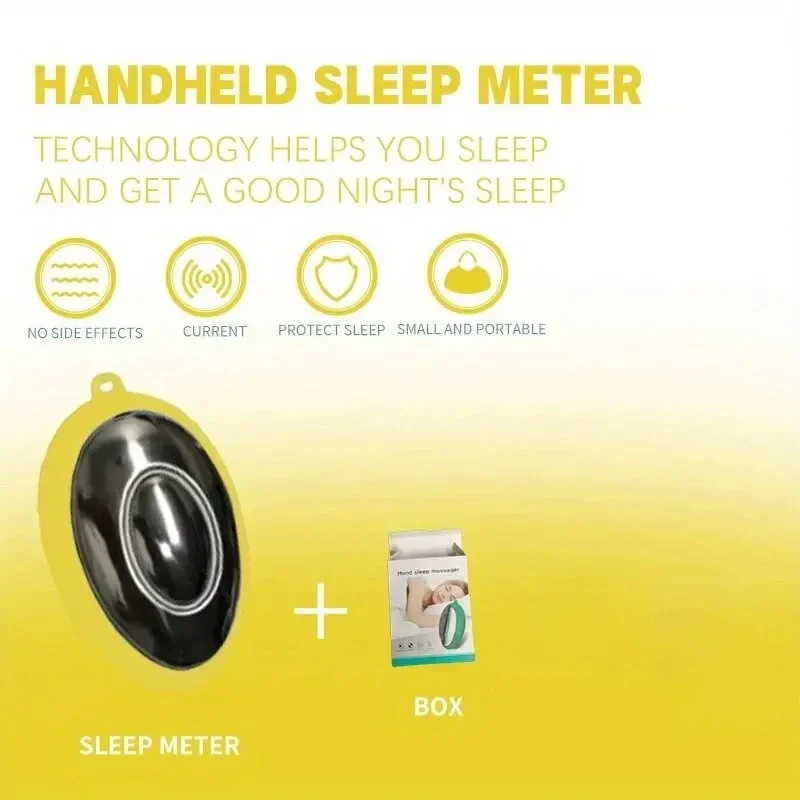 Sleep Aid Hand-held Device  Insomnia Relieve Anxiety Fast Sleep Electronic Pulse Calm Nerve Sleeping Assistance Tool