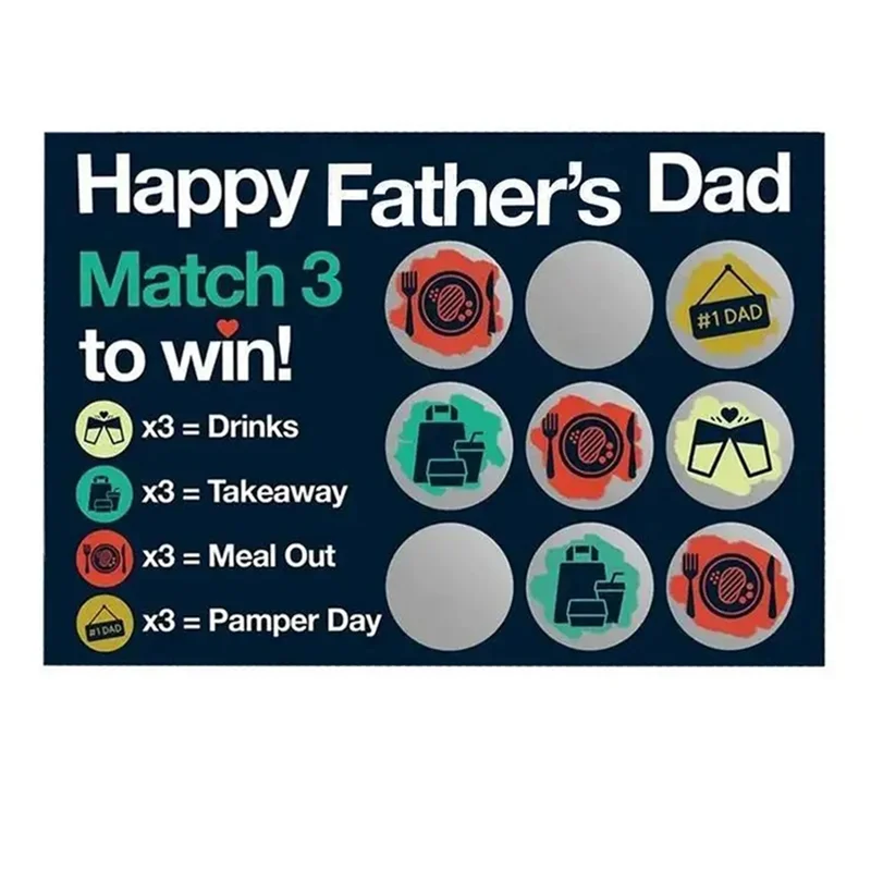 بطاقات تهنئة فريدة من نوعها مع 4 أشياء تحدي للبالغين، متينة وسهلة الاستخدام