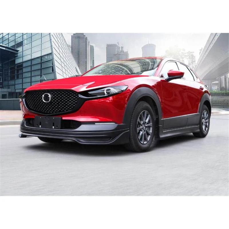 CEYUSOT FOR 2020 Mazda CX-30 Car Surrounded By Body Kit ABS Bumper Front Lip Back Lip Side Lip Separator New CX30 Accessories