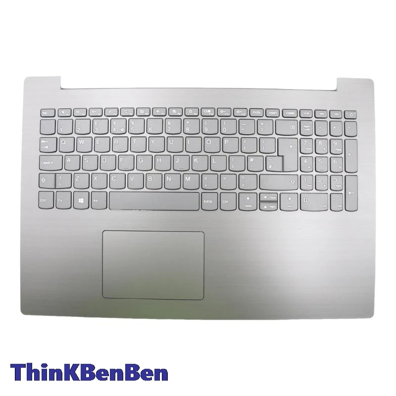 UK English Keyboard Iron Gray Upper Case Palmrest Shell Cover For Lenovo ideapad 330 15 IGM AST IKB 5CB0R16723