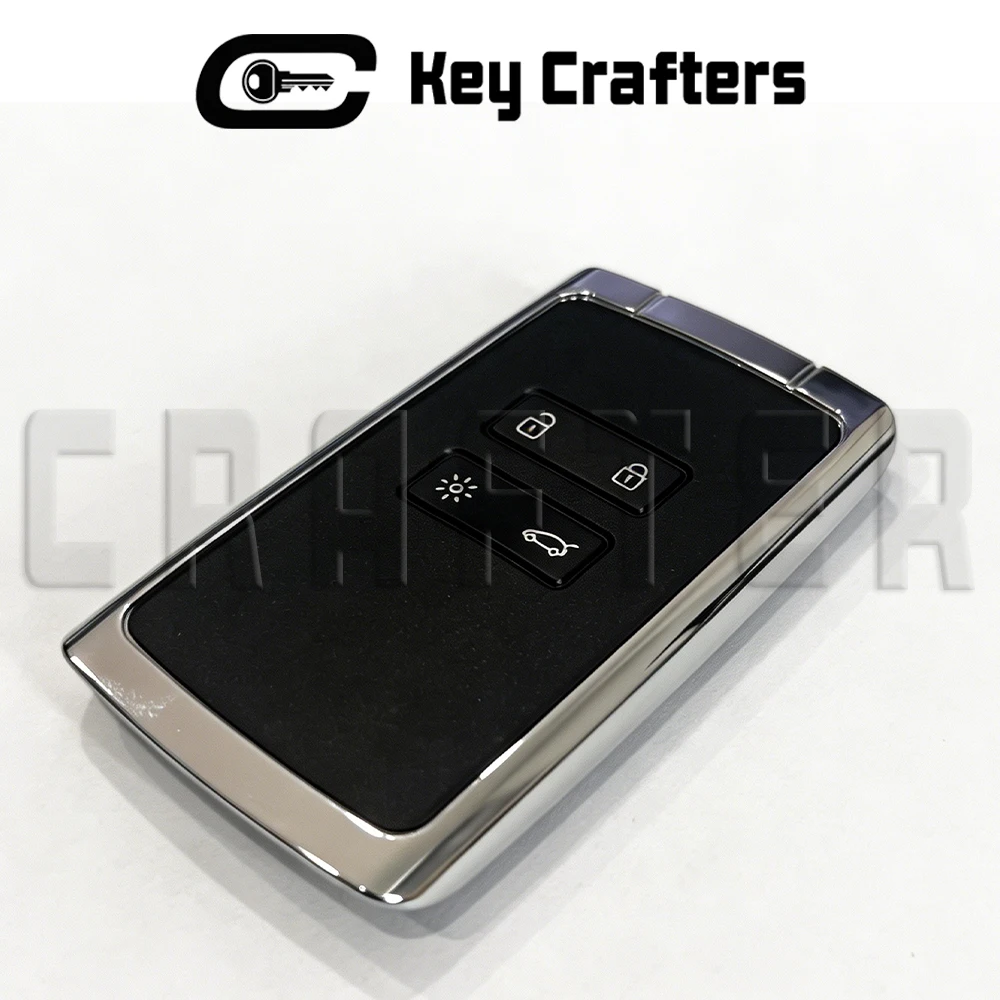 Key Crafters KR5IK4CH-01 4A CHIP 433MHz Smart Car Key For Renault Kadjar Clio5 Zoe2 Koleos Captur Scenic Megane Talisman