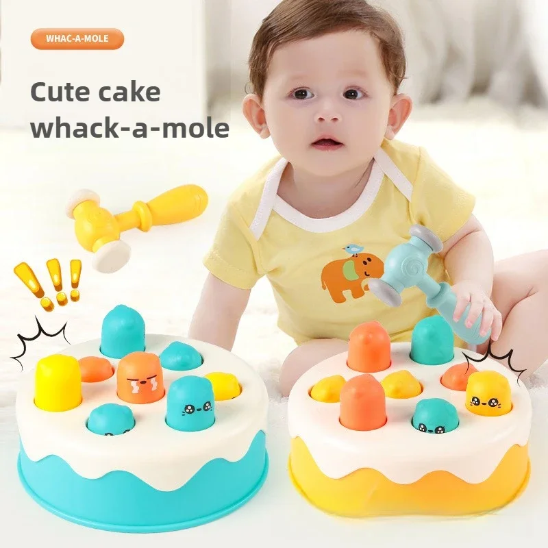 Cake Gopher Children's Toys for Infants and Toddlers To Develop Beneficial Intelligence 1—2 Years Old Early Childhood Baby Knock