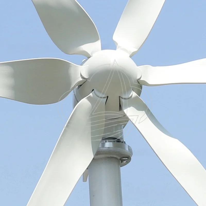 800W Small Wind Turbine Generator Home Off Grid Power System Wind Energy Kit for Battery Charging Outdoor Use
