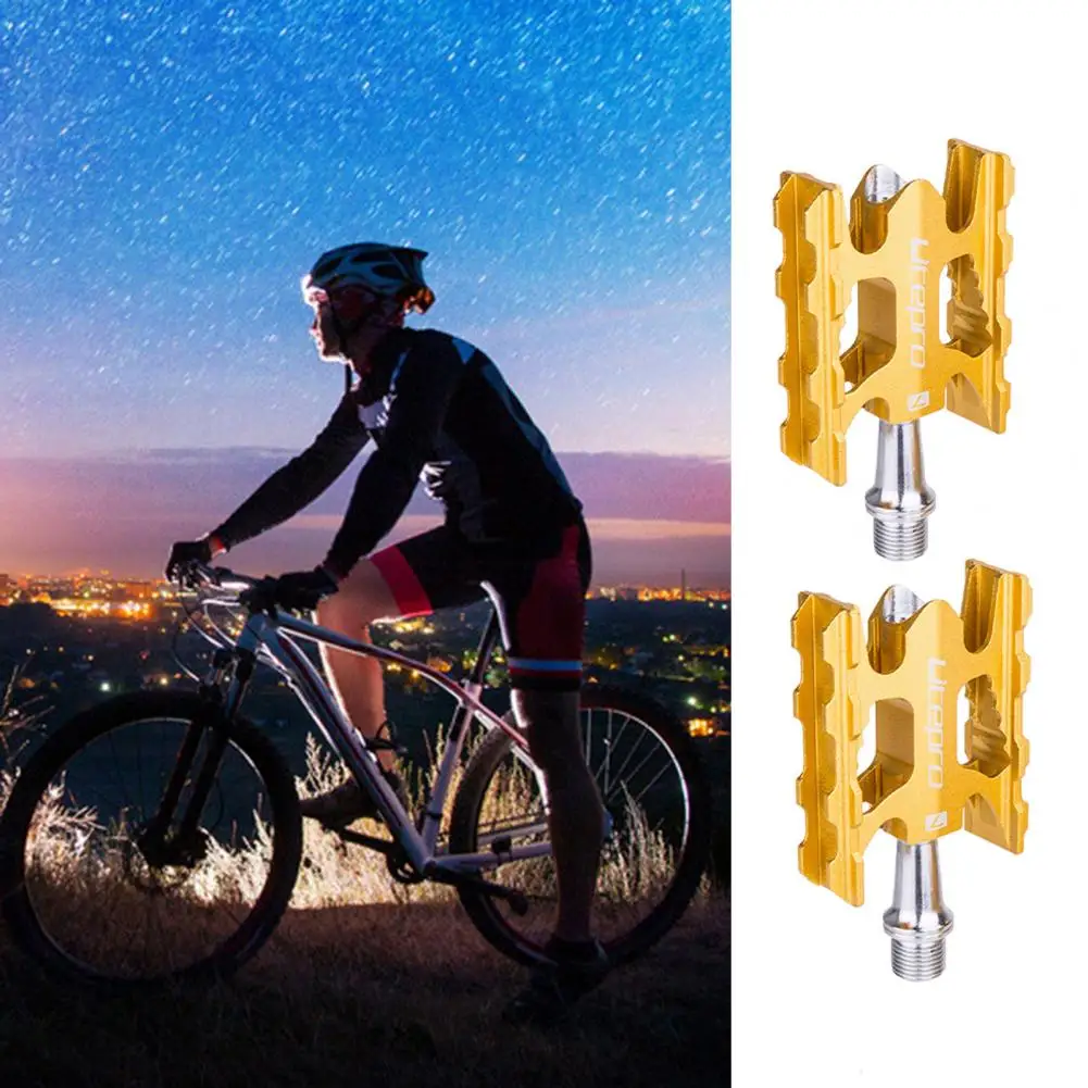 

1Pair Bicycle Pedal ZTTO Lightweight Foldable Aluminum Alloy Mountain Road Bicycle Bearing Pedals for Outdoor Cycling