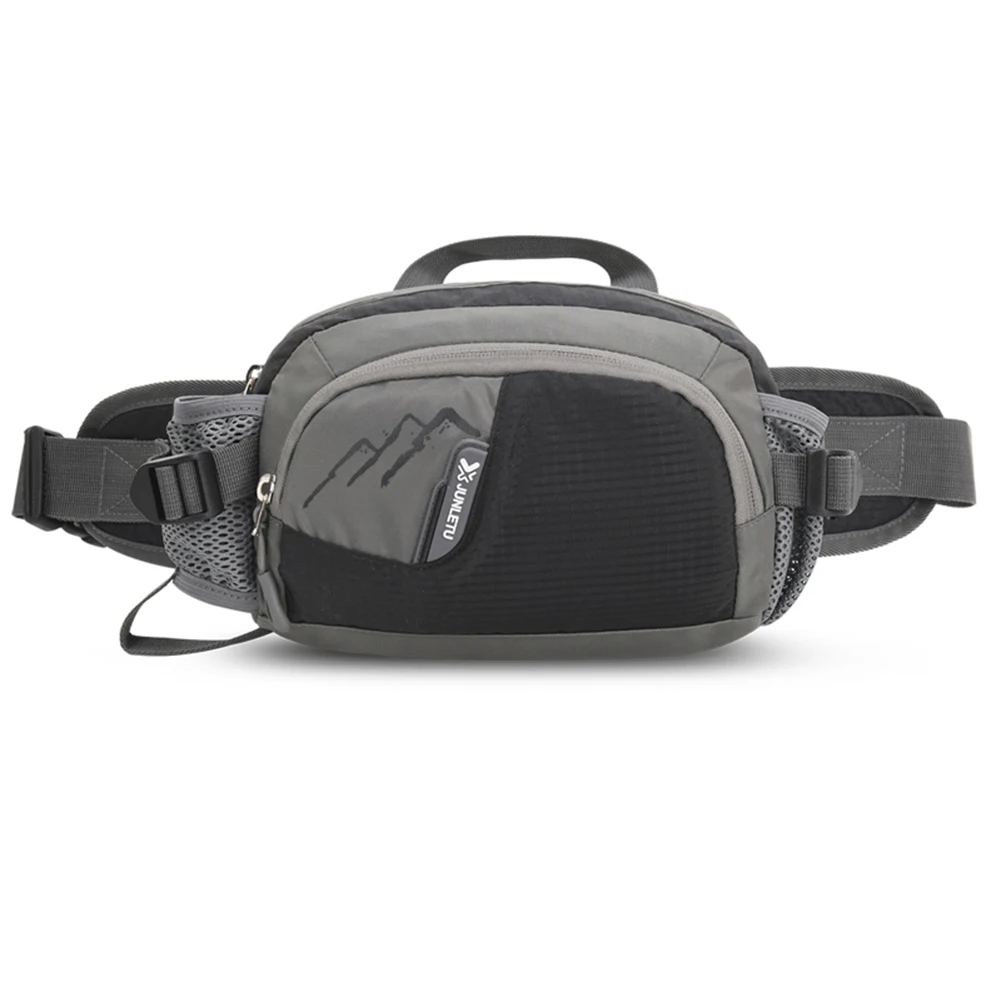 

Fanny Pack Running Belt Purse Phone Pouch Nylon Bum Bag With Bottle Holder Waterproof For Cycling For Hydration For Jogging