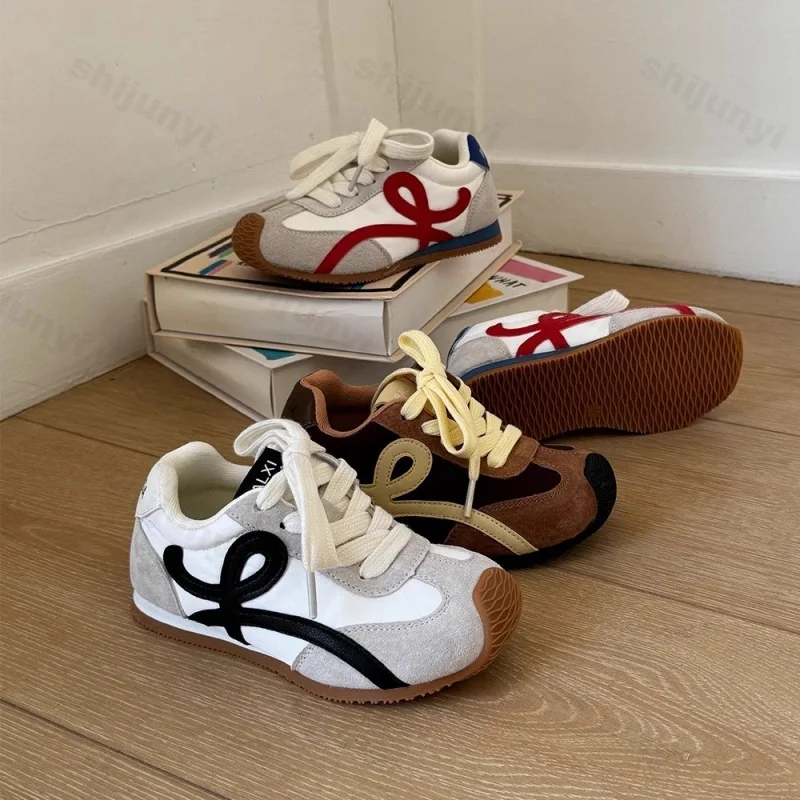 

Children's Designer Shoes Spring Autumn 2025 Fashion Non Slip Flat Sneakers for Girls Lightweight Casual Sports Shoes for Boys