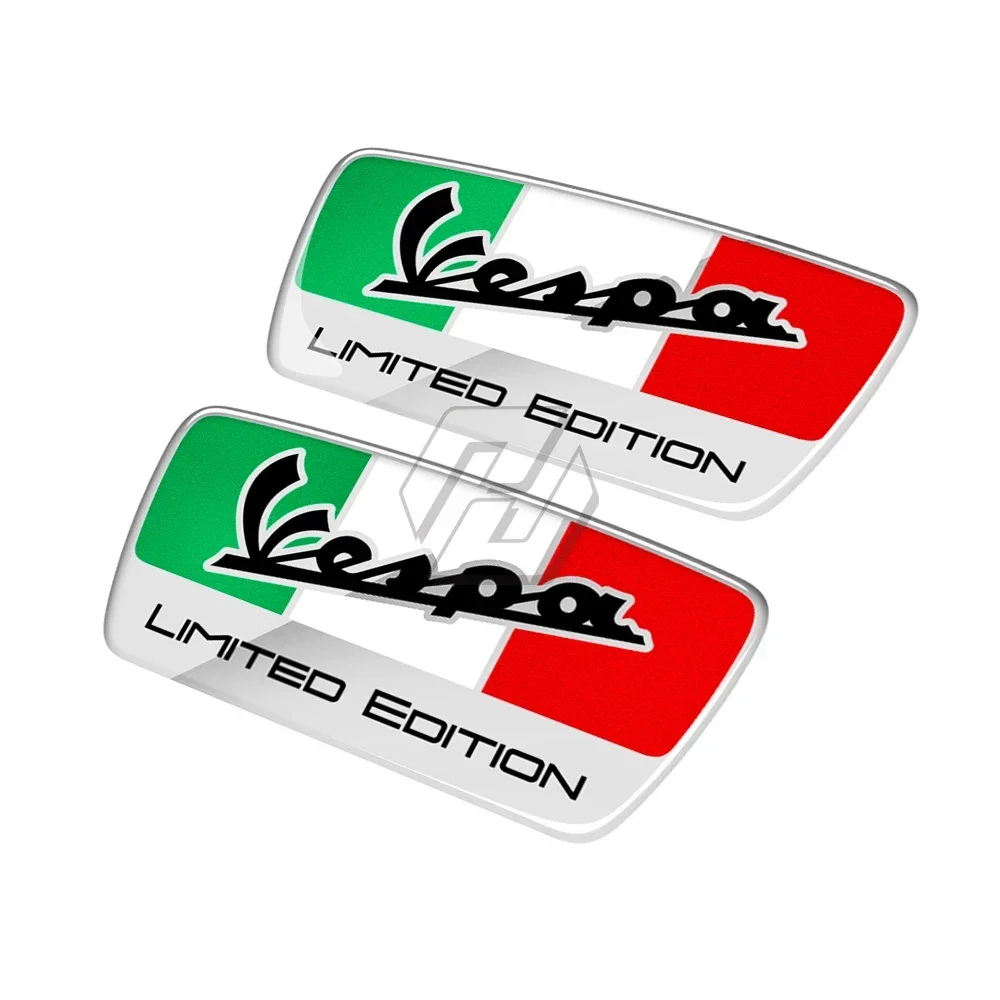 Pegatina de resina 3D para Vespa GTS 250 300 300ie Sprint Primavera 50 125 150, calcomanías de edición limitada italiana