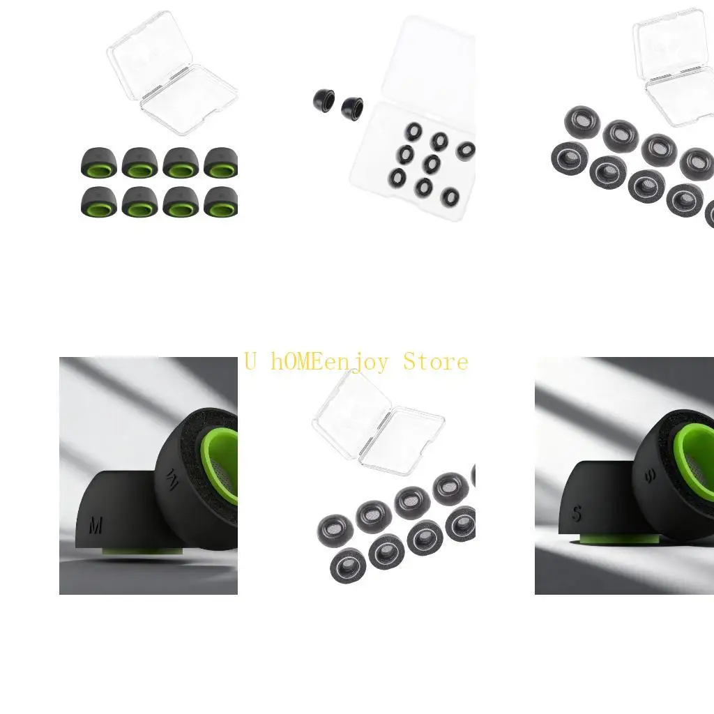 

B0KF 10 шт. обеспечивает посадку вкладышей из пены с эффектом памяти, шумоподавление и комфортные беруши для длительного ношения