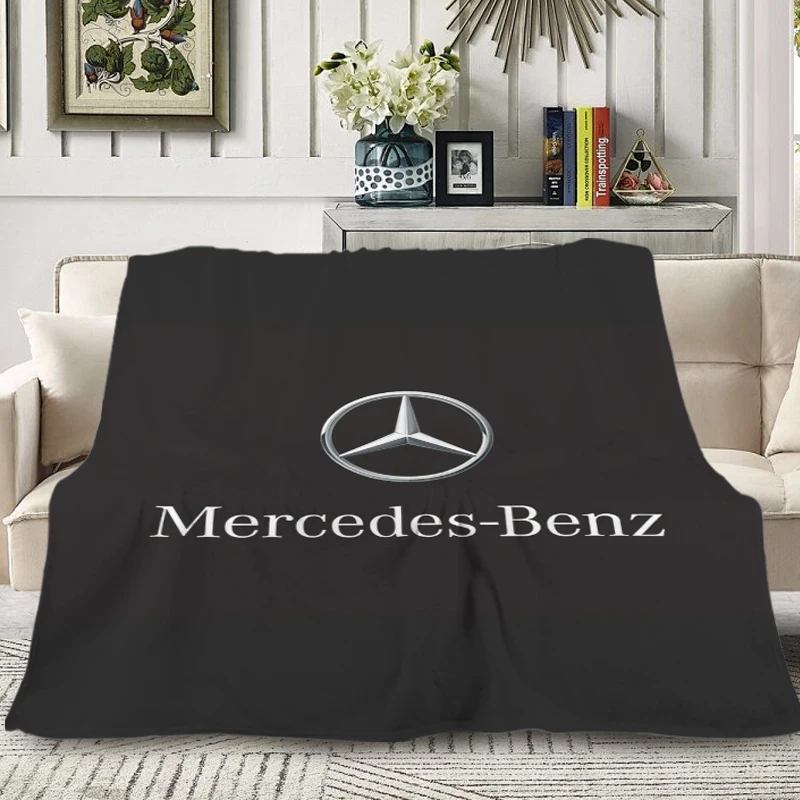 

Flannel Blanket T-Mercedes Benzs Fluffy Soft Blankets King Size Blanket Microfiber Bedding Warm Knee Bed Fleece Custom Nap Home