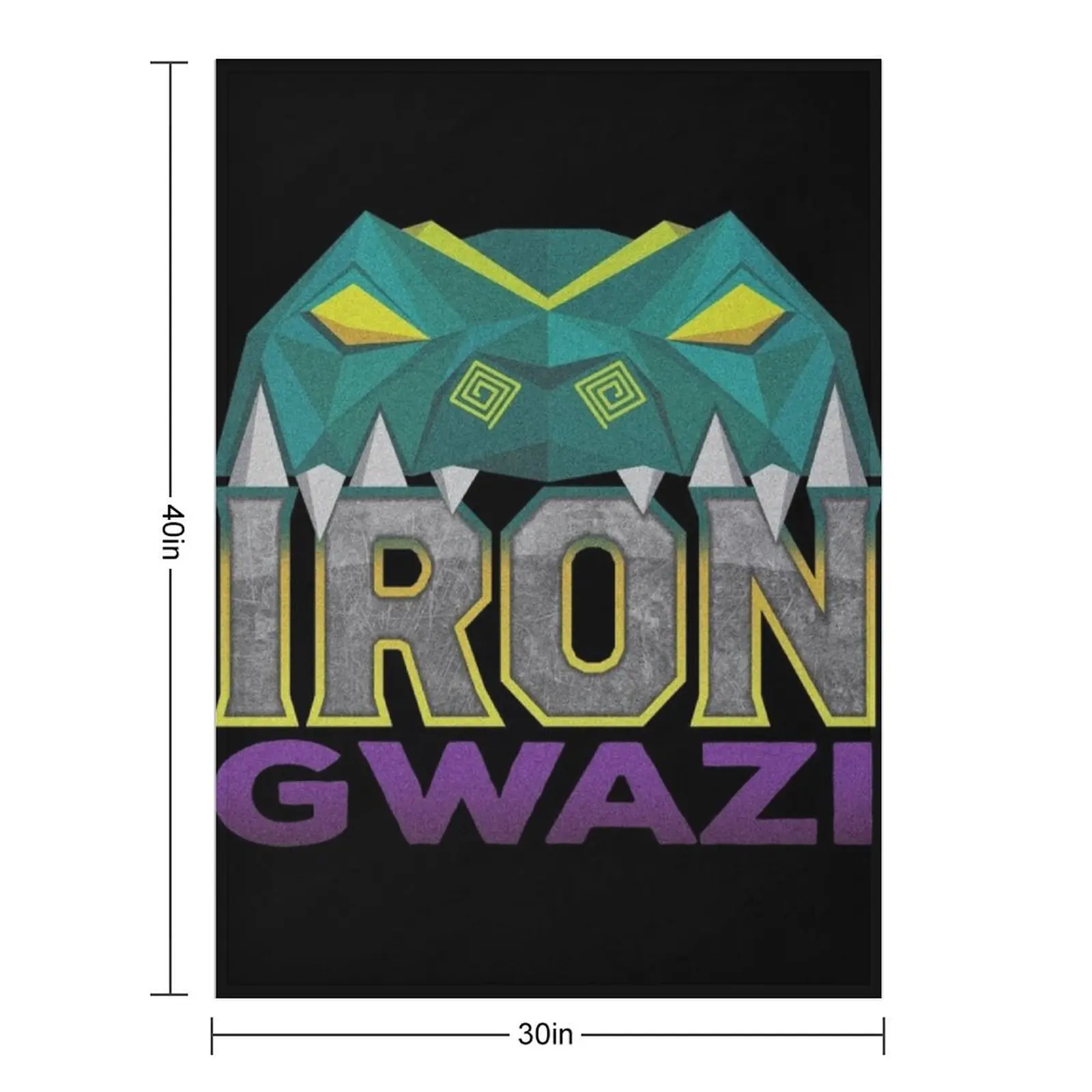 Iron Gwazi Throw Blanket Softest Winter beds Moving Beautifuls Baby Designers Blankets