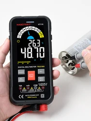 HABOTEST multimetro digitale Smart 9999 conteggi Auto Range 1000V 10A Tester Meter Ohm Hz capacità REL True RMS Multitester