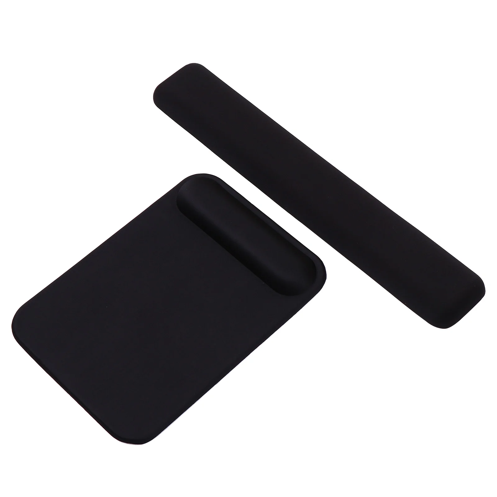 Tapis de souris antidérapant, 2 pièces, Support de poignet en coton à mémoire de forme, clavier ergonomique, ensemble de tapis d'ordinateur antidérapant pour les travaux de jeu