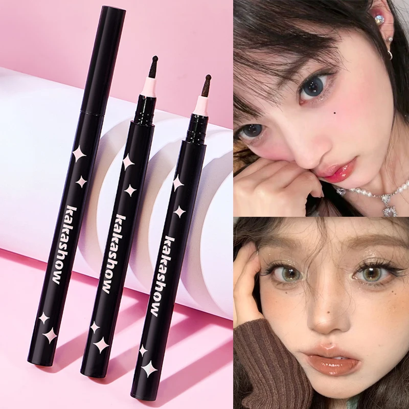 1 шт., ручка для натуральных веснушек, долговечная водостойкая точечная ручка для создания легкого макияжа, мягкая коричневая ручка для веснушек, ручка для макияжа 1 шт., ручка для натуральных веснушек, долговечная водостойкая точечная ручка для создания легкого макияжа, мягкая коричневая ручка для веснушек, ручка для макияжа