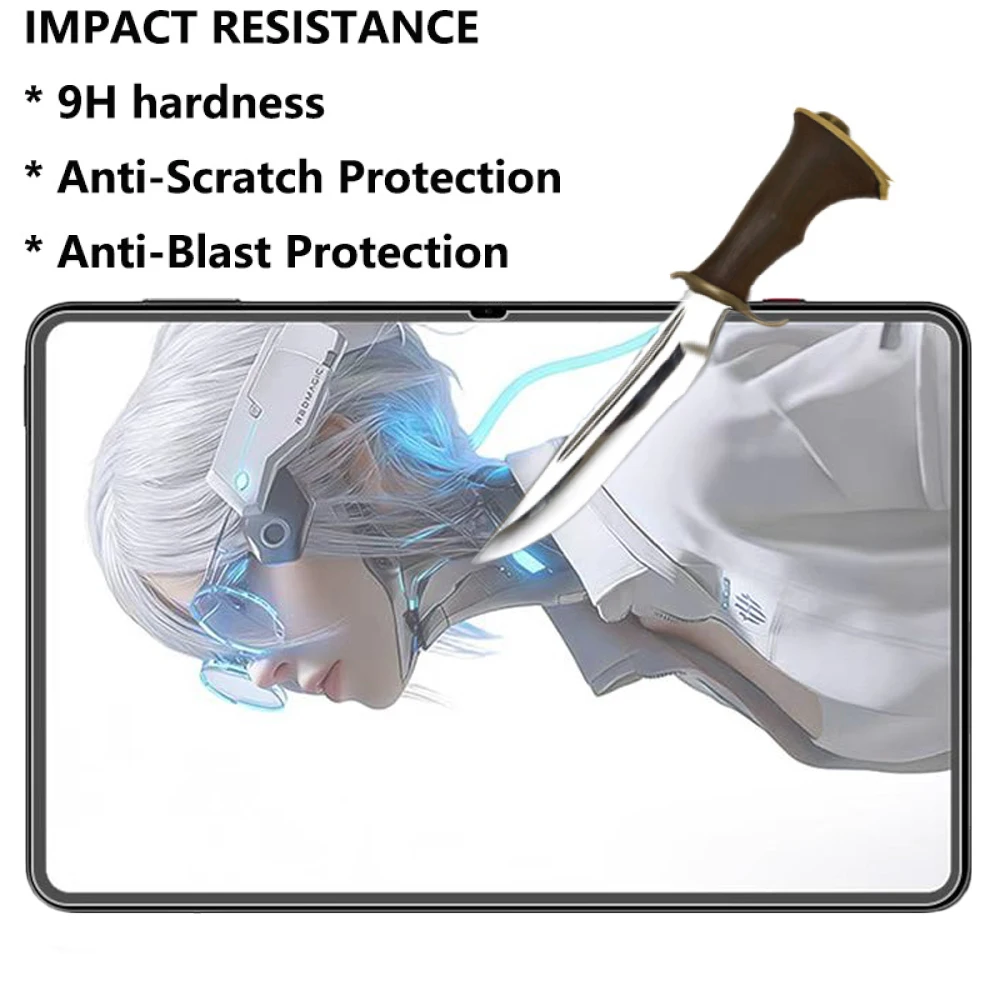 2PCS For Nubia REDMAGIC Astra 2 Tempered Glass Screen Protector On for Nubia REDMAGIC Astra 2 2.5D Anti Scratch HD arcuate Film