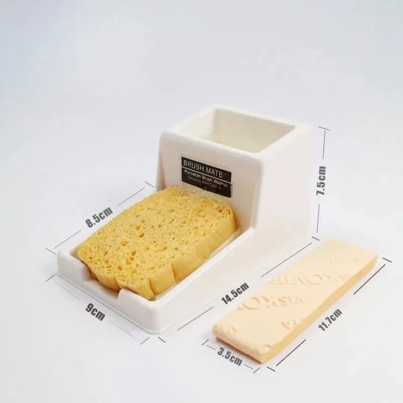 Dental Absorbent Cotton Oral Denture Material Consumables Large PVA Sponge Block Dental Restoration Porcelain Process Tools