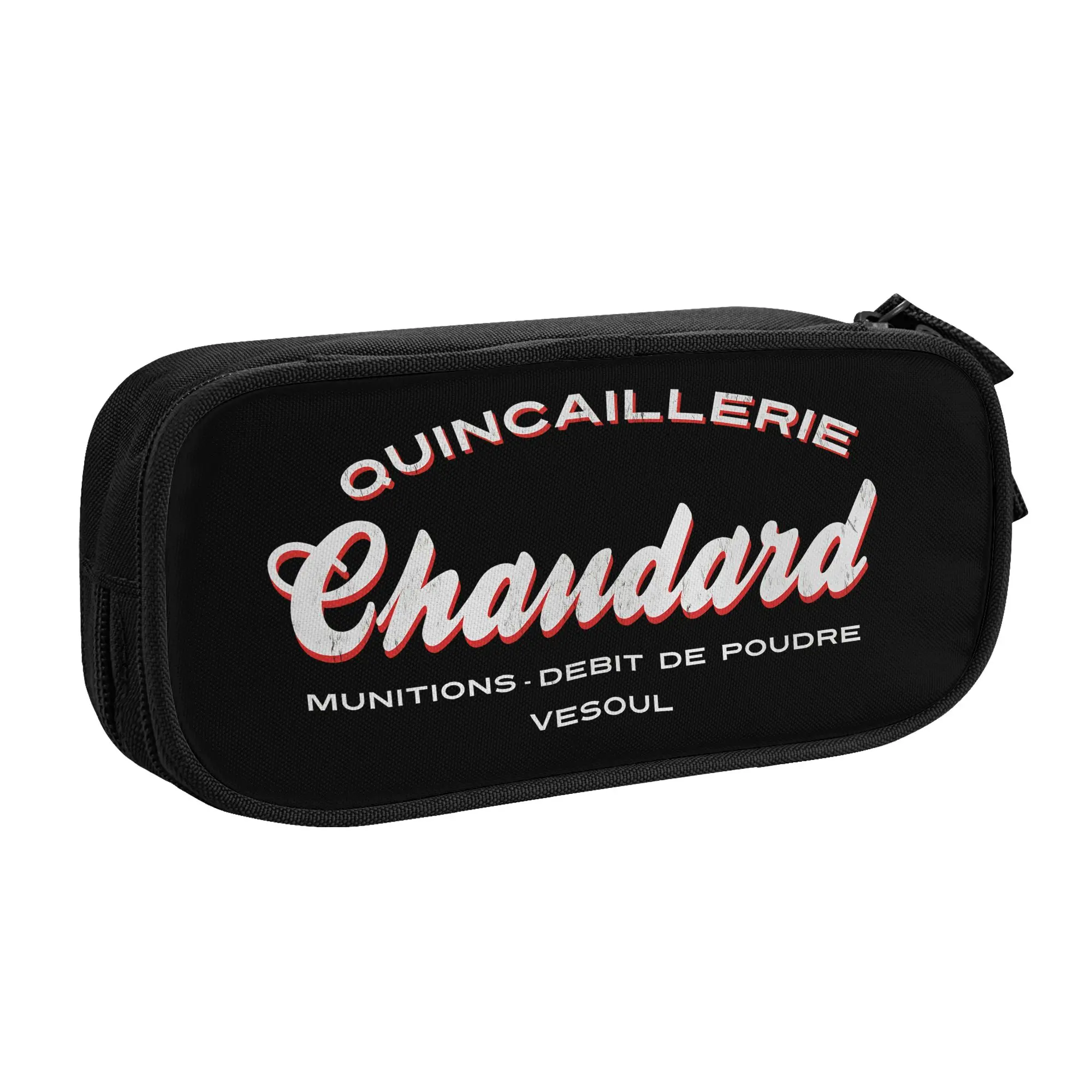 Quincaillerie Chaudard Vesoul Pencil Cases Humor French Film Pencilcases Pen Holder Large Storage Bag School Zipper Stationery