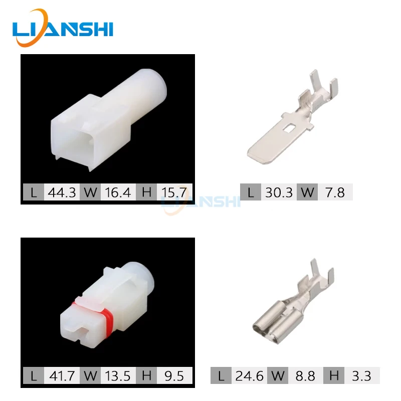 1 Pin DJ7013-7.8-11/21 High Power Waterproof Connector Plug For Car Auto Motorcycle Electric Vehicle Wiring Harness