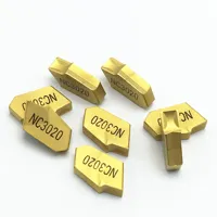 10PCS grooving tool SP200 SP300 SP400 NC3020 NC3030 PC9030 2mm 3mm 4mm slotted and cut single-head tungsten carbide slot cutter